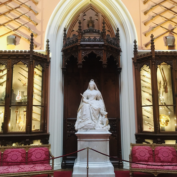 photograph of current display in the Grand Vestibule