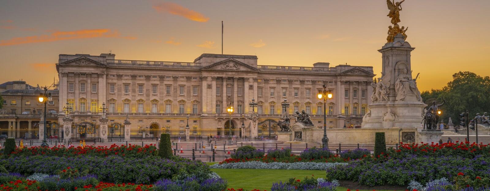 Buckingham Palace in morning light