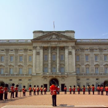 Buckingham Palace in morning light