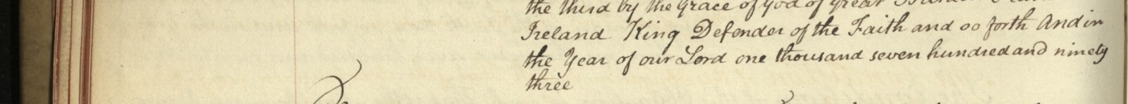 Extract from financial ledger of George IV's debts