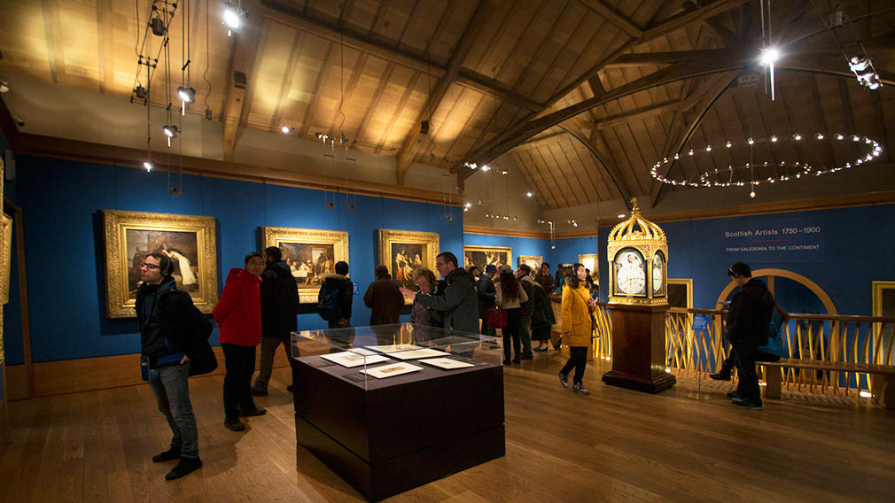 Group visit to The King's Gallery, Palace of Holyroodhouse