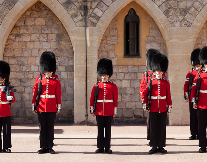 Changing the Guard at Windsor Castle