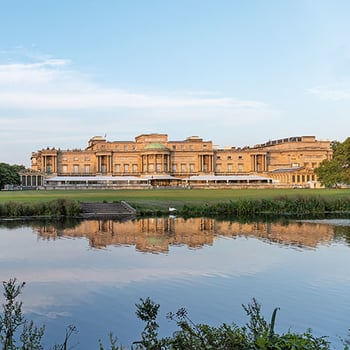 The garden at Buckingham Palace