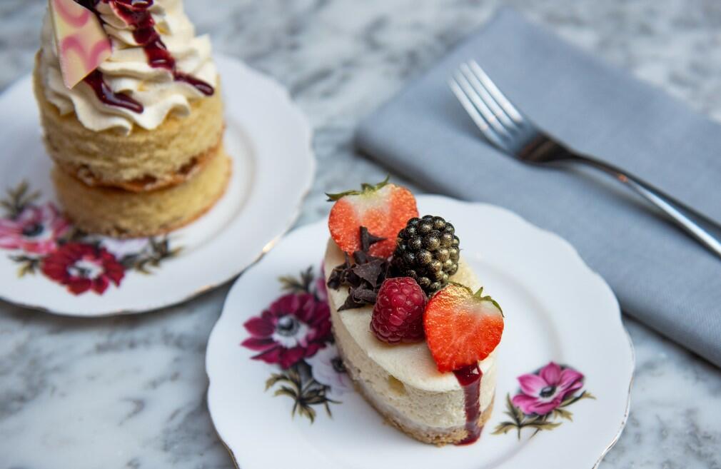 Cakes in the Cafe at the Palace