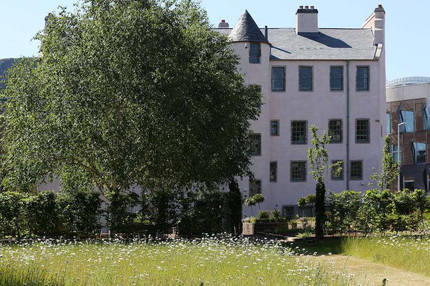 Physic Garden, Palace of Holyroodhouse