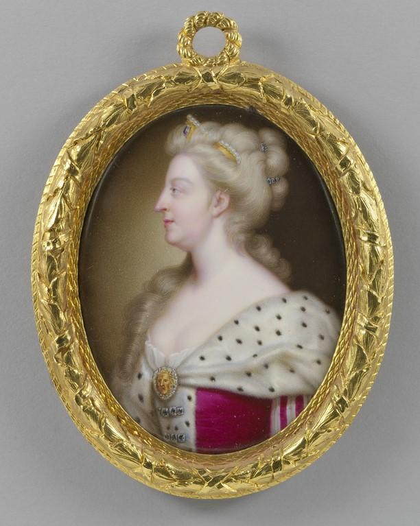 Portrait of Queen Caroline of Ansbach by Christian Friedrich Zincke