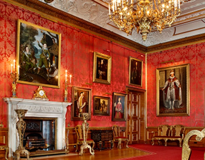 The Queen's Drawing Room at Windsor Castle