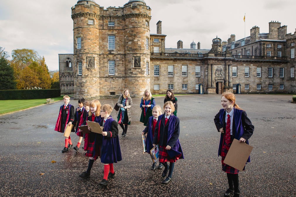 School outside Palace