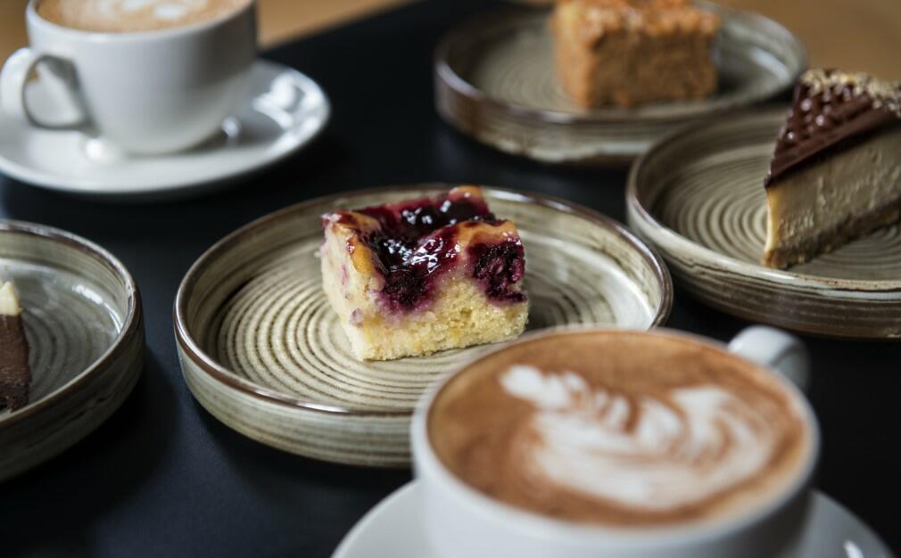 Cakes in the Undercroft Café 